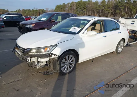2013 Honda Accord Ex-L V-6 из США, поврежденный, VIN 1HGCR3F80DA003399